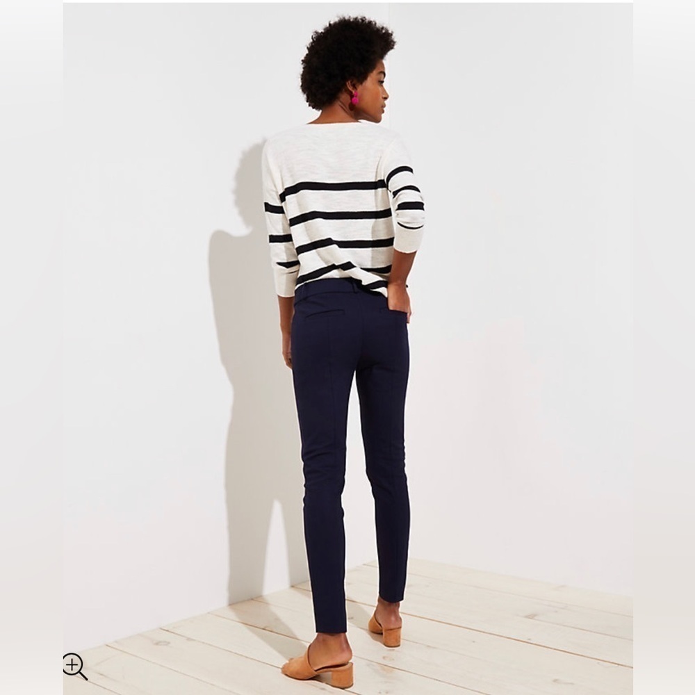 Loft The Perfect Skinny Pant, Navy, 6